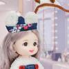 Fashionable Toddlers Mini Dolls for Little Girl Toy Collection 3D Eye Cute Dolls