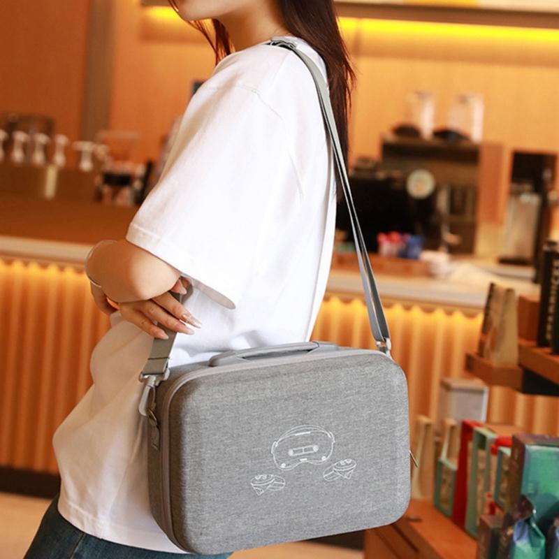 Portable Travel VR Carrying Case for 4 Ultra VR Shockproof EVA Storage Bag with Convenient Handle