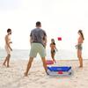 Outdoor Sandsack-Wurfspiel-Set Tragbares Cornhole-Spiel Faltbare Hof-Wurfspiele Camping Mannschaftssportarten Geschenk für Erwachsene und Kinder