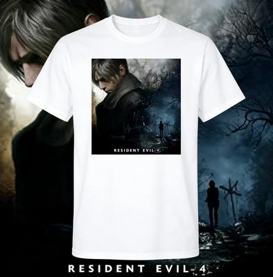 2026 New Fashion Resident Evil Cotton T-Shirt Streetwear Breathable T-Shirt Unisex High Quality Oversized T Shirt Men Women T...