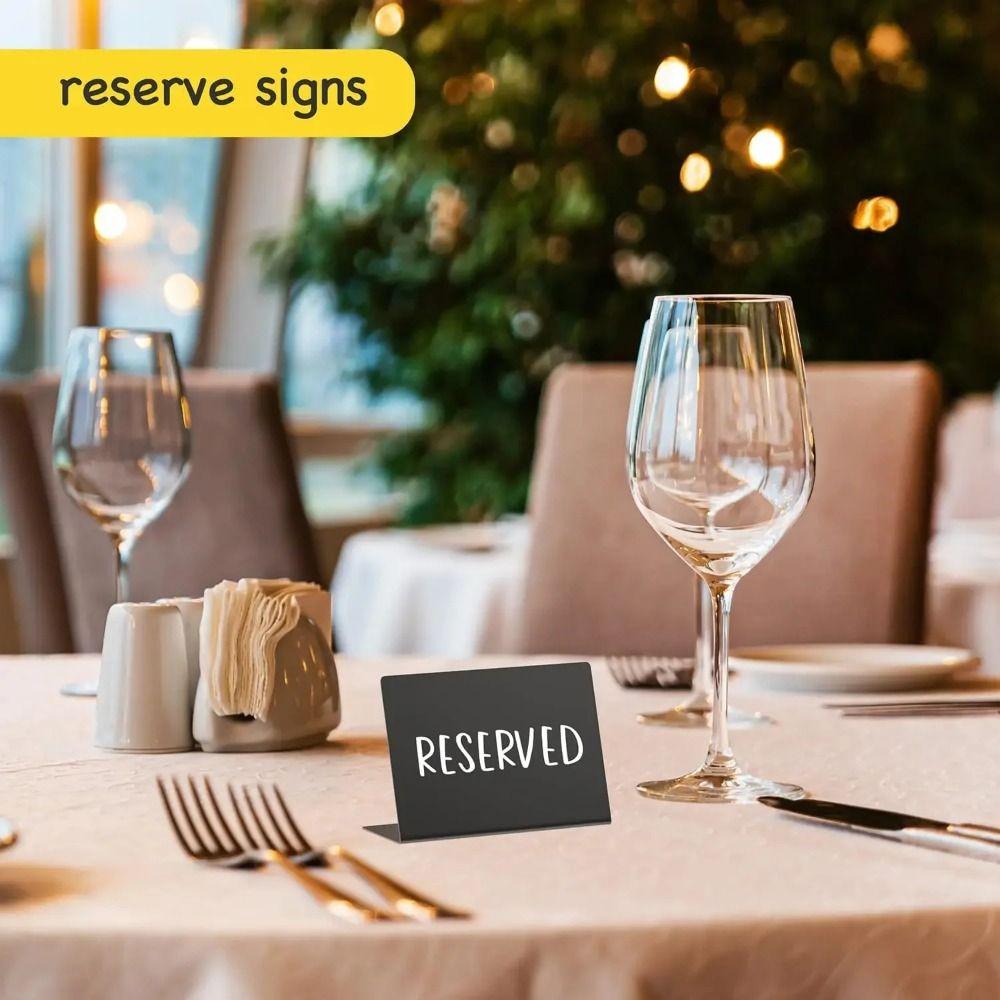 12/15/20/25Pcs with 2pcs White Pen Message Blackboard Signs Mini Chalkboard Tags  Party Supplies