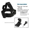 Compatible GoPro13/11 & DJI Action Camera Quick-Release Head Strap for First-Person View