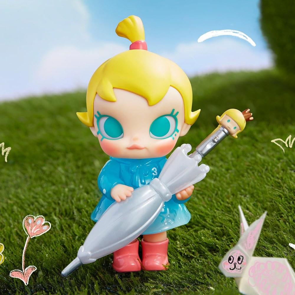 POP MART Baby Molly Funny Raining Day Molly Blind Box Figure Toy Gacha Plastic Model Gift Oshi-katsu