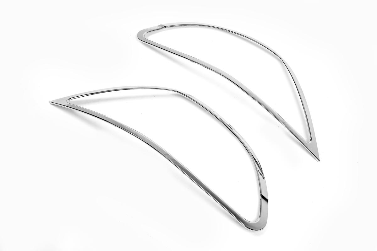 

Накладки на стопи (2 шт, ABS) для BMW 7 серія E65/66