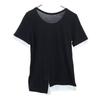 Y's made in Japan Short sleeve design Cut 2 Black series Women Used