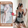 Sexe Uniforme Séduction Mignonne Maid Dentelle Sexy Vent Produits Adultes Chauds Costume Japonais Perspective