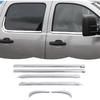 RT-TCZ Window Trim Strip Cover Window Molding Trim Cover Decoration Exterior Accessories for Chevy Avalanche/Suburban/Tahoe/Silverado 2007-2013,for