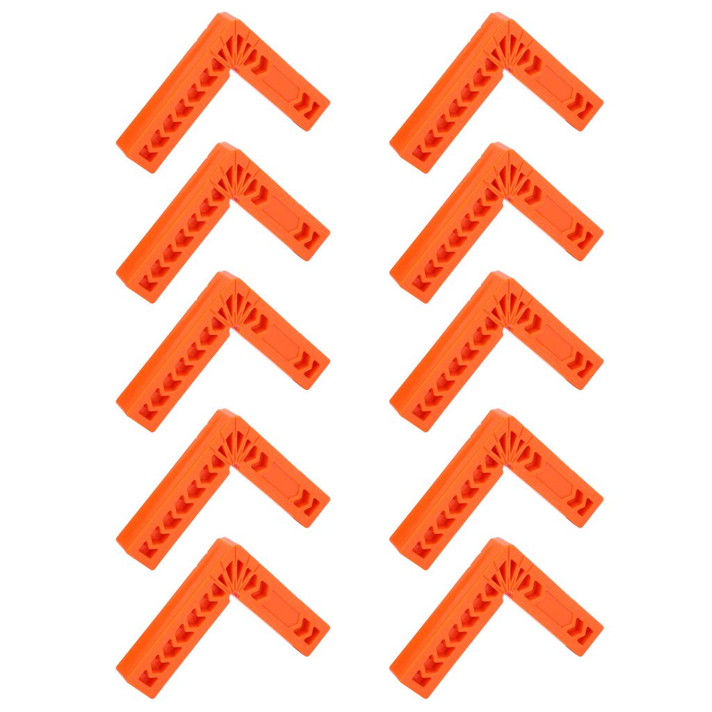 10Pcs 90Degree Rightangle Auxiliary Positioner Woodworking Tool Square Angle Ruler Holder