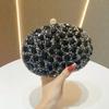 Golden Birthday Party Crystal Silver Diamond Evening Bags Women Party Purse Wedding Pink Bridal Boutique Clutch Bags