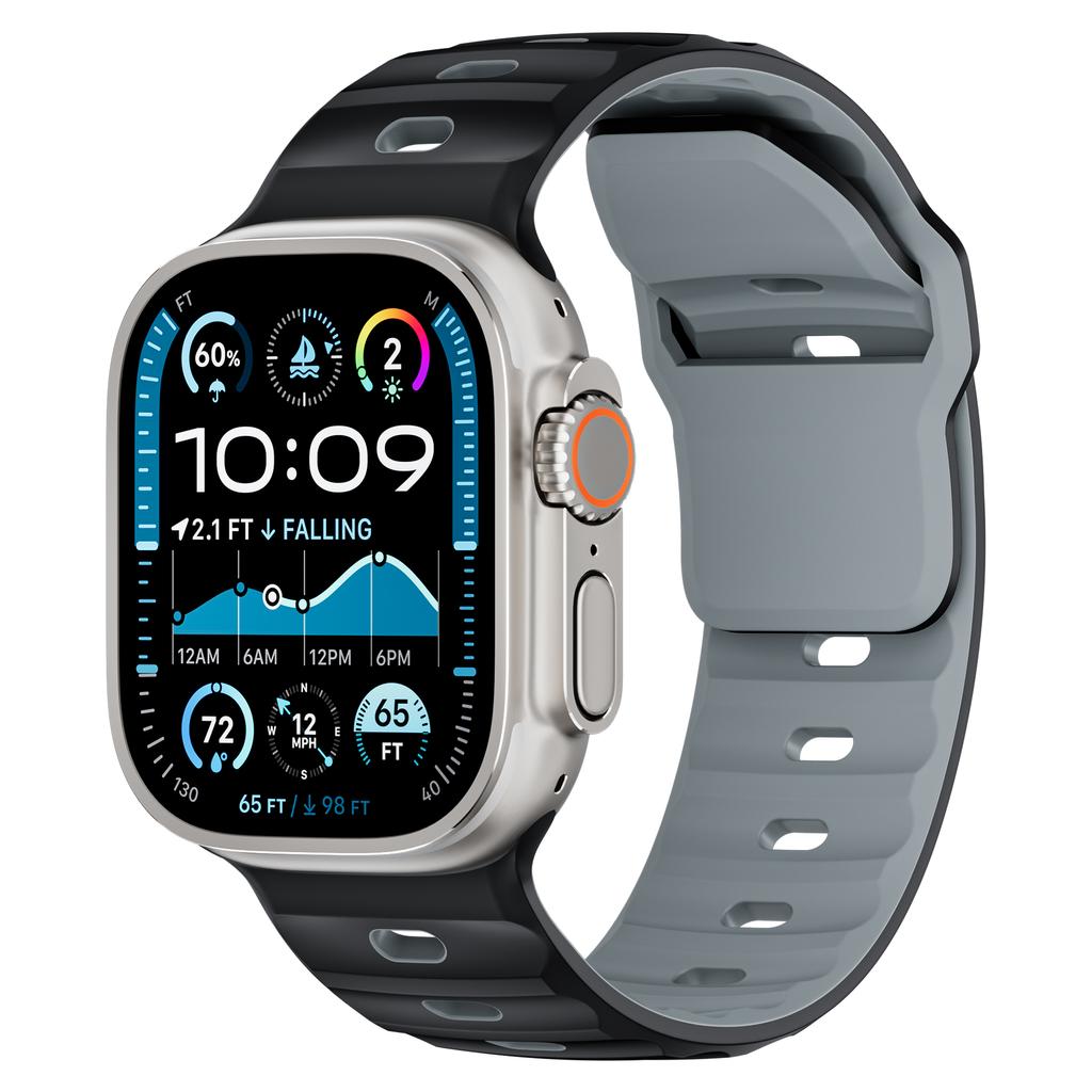 Band For Smart Watch Ultra 2 49mm 10 46mm 9 8 7 45mm Silicone Sport Soft Strap Bracelet Accessories for Watch Series SE 6 5 4 3 2 1 44mm 42mm