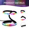 1Pc Creative and Unique Desktop Lamps, Three-Color Stepless Dimming or Colorful Marquee Lights, Can Be Used for Bedrooms, Study Rooms, Office Lighting