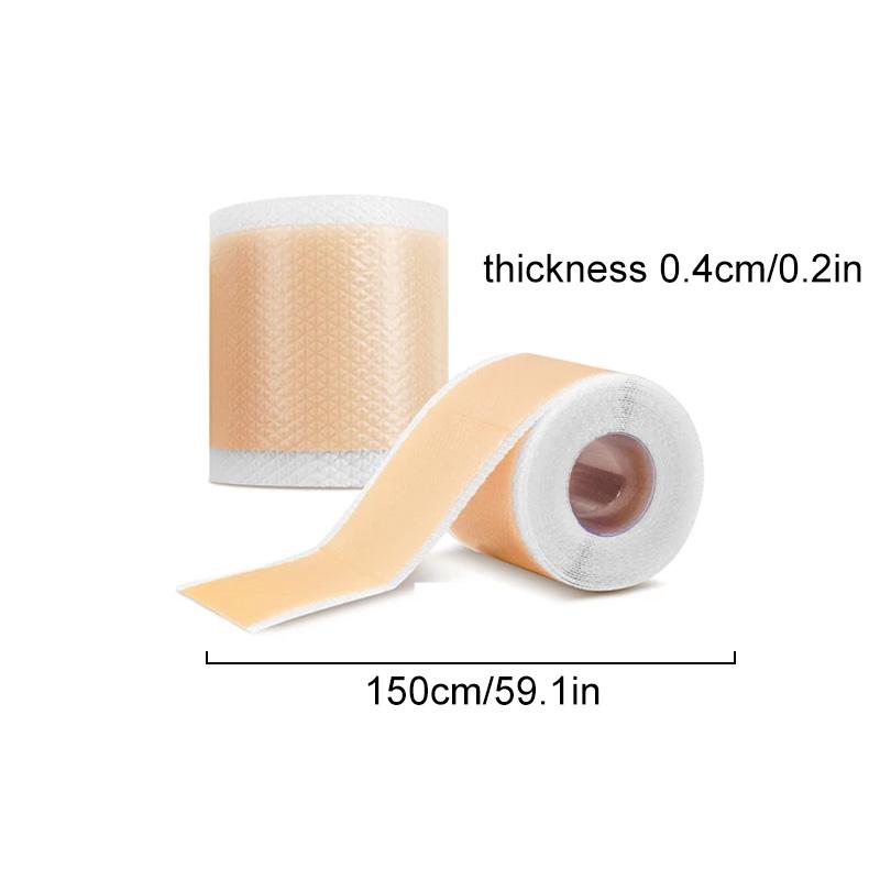 1 Roll Patch Skin Repair Self Adhesive 4X150CM Waterproof Scar Tape Non-slip Scar Sheets Skin Beauty Care Silicone Gel