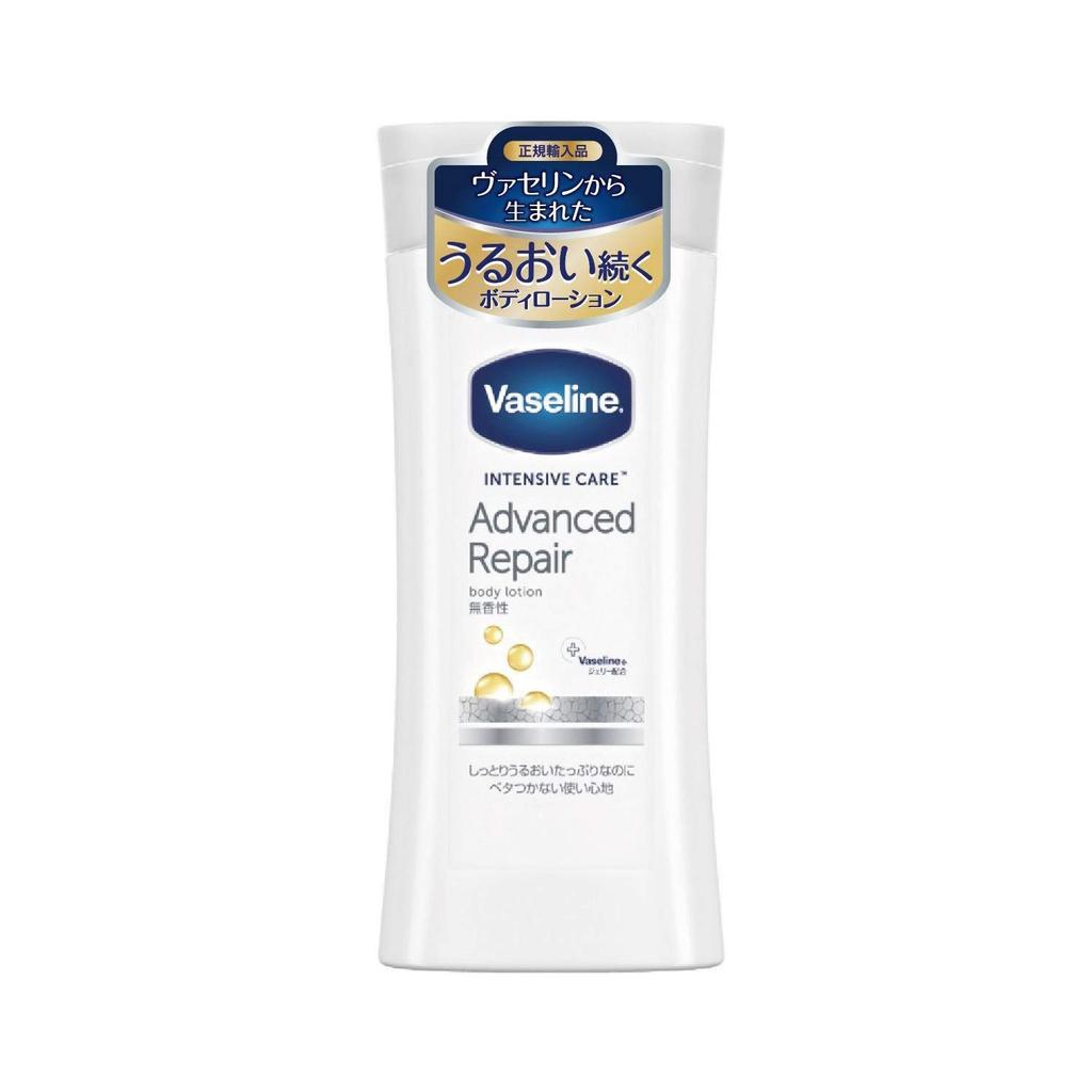Vaseline Advanced Repair Body Lotion Liquid Unscented Milk 200 Milliliters (x 1)