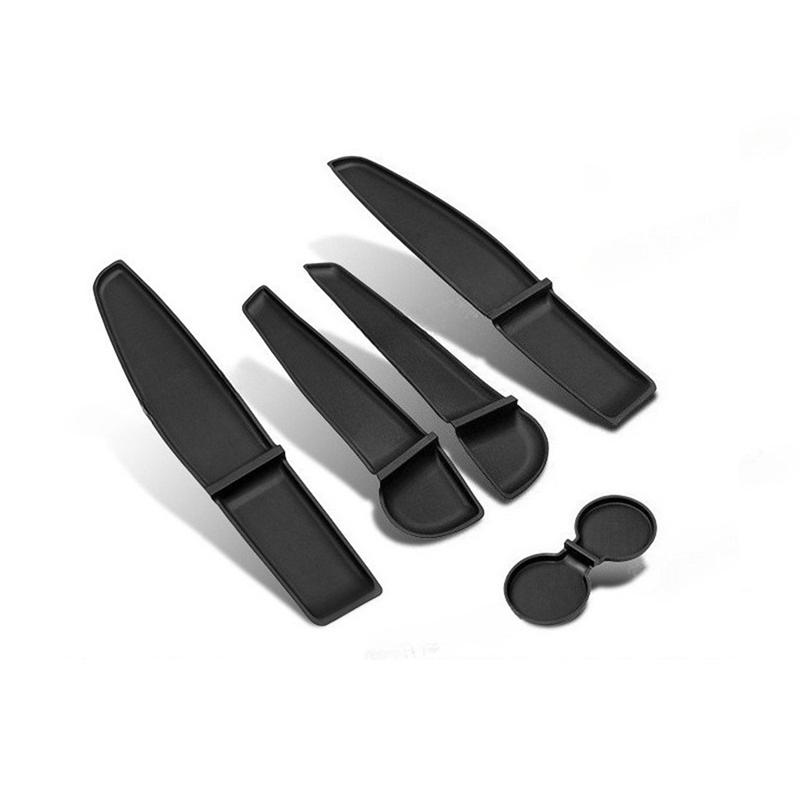 For Tesla Model Y Juniper 2025 Door Side Pocket Storage Box+ Water Cup Holder Mat Interior Accessories
