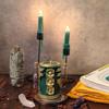 Rupee Candle Hecate Jyotish Mystic Mall Decorative Soy Blend Wax Candle