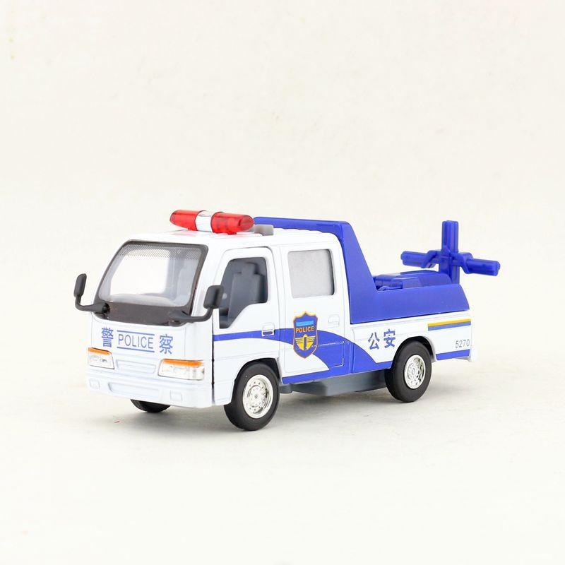 Feuerwehr- und Polizeiauto-Legierungs-Kinderspielzeugauto-Modell mit Trägheitssteuerung zum Spielen und Sammeln