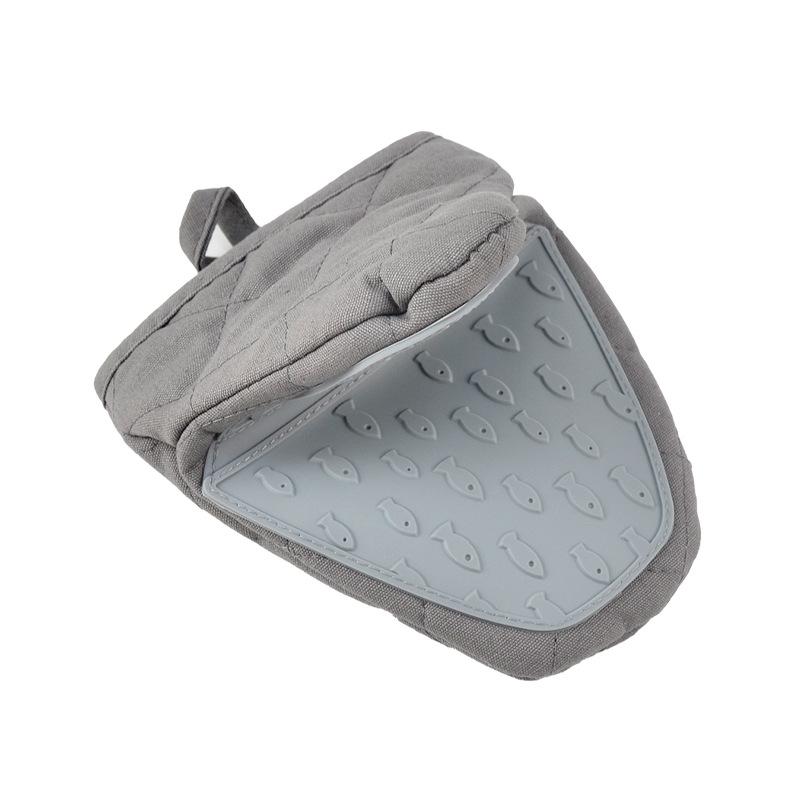1PC Silicone Anti-scalding Oven Gloves Mitts Potholder Kitchen Silicone Gloves Tray Dish Bowl Holder Oven Handschoen Hand Clip