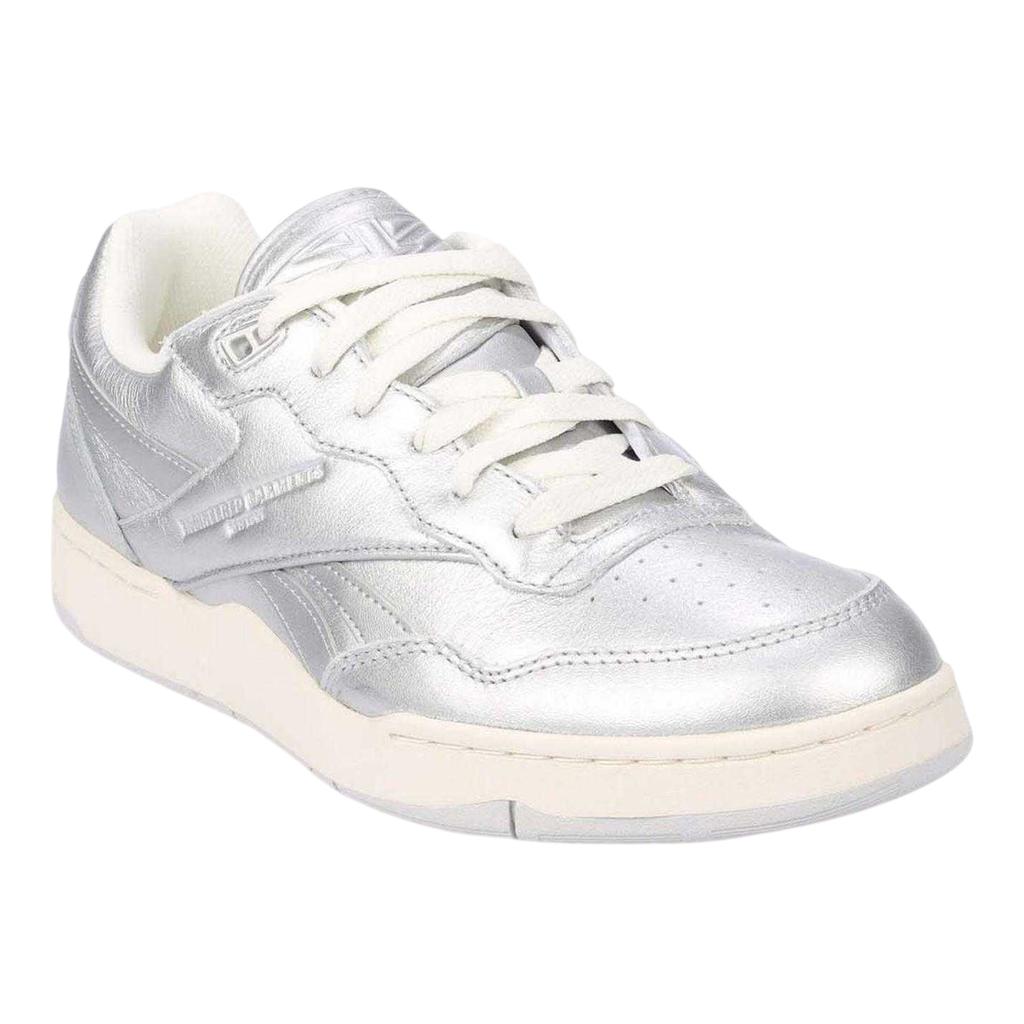 Reebok Mens BB 4000 II Metallic Leather Trainers