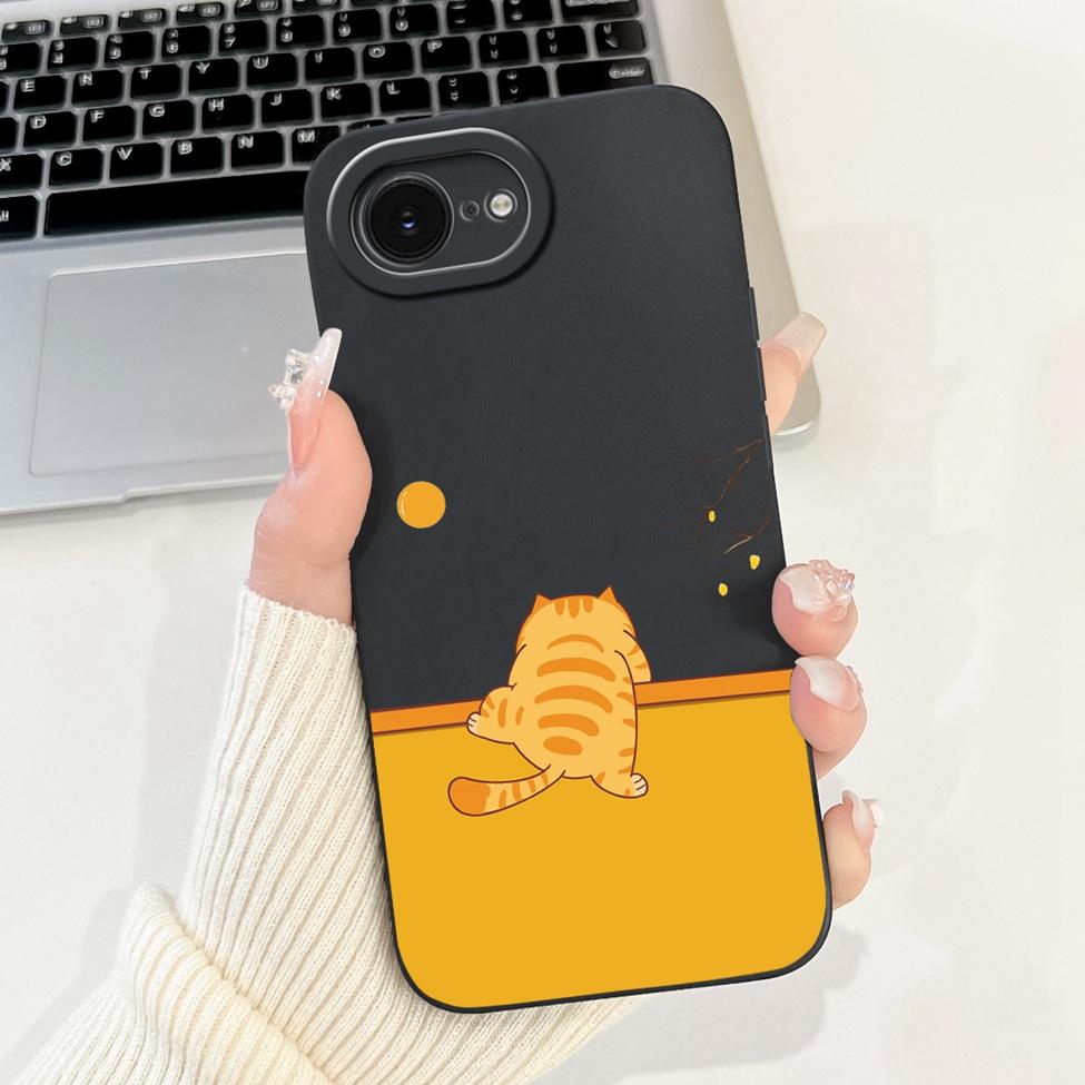 Funda For iPhone 16e A3212 A3409 A3410 A3408 Back Cover For iPhone 16e Case Silicone Fashion Luxury Cute Cartoon Cool Boys Girls