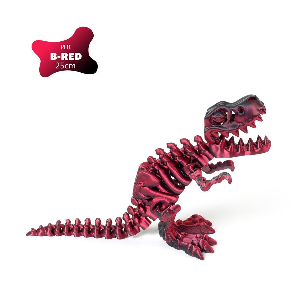 Creative 3D Printing of Tyrannosaurus Rex Ornaments Deformed Skeleton Toys Gear Balls Stress Reducing Crafts Home Car Decoration Gifts