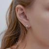 [Silver925] Wave Round Earring