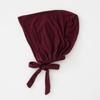 82 colori Sottocappello con Laccetti Moda Donna Hijab Interno Cappellino Musulmano Cuffia Sottoscarpa Semplice in Cotone Spandex Jersey Islamico DEW
