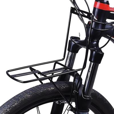 Bike Front Cargo Rack Pannier Universal Metal Trunk Holder Luggage for Road Folding