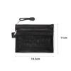 Zipper Mesh Lipsticks Cards Earphones Organizer Pouch for Coins Keys Travel Storage Case with Multiple  Money Card Storage Case