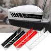 2PCS Car Rearview Mirror Decoration Sticker Emblems Styling For Mercedes Benz C400 C450 C160 C180 C200 C220 C250 C300 C350 C Class Car Accessories