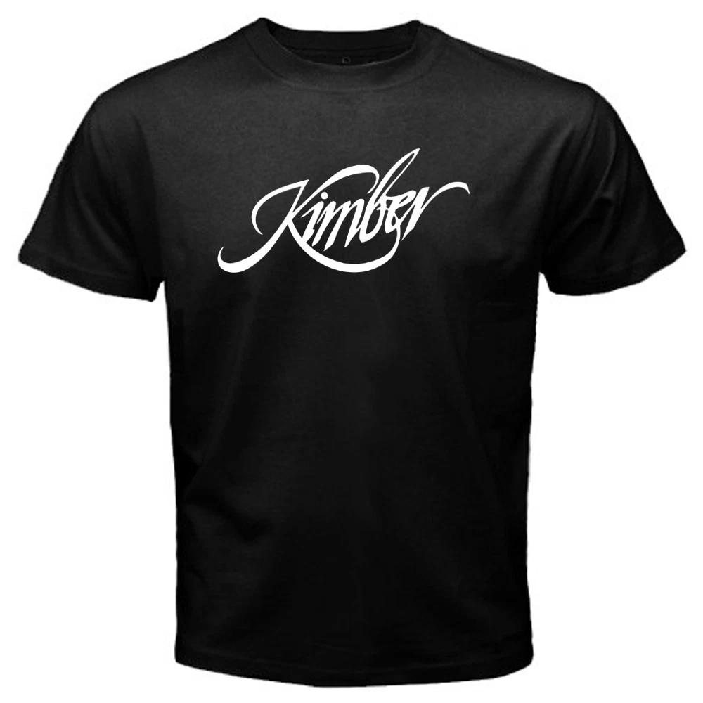 Kimber Guns Firearms White Men s Black Size S to 5XL S