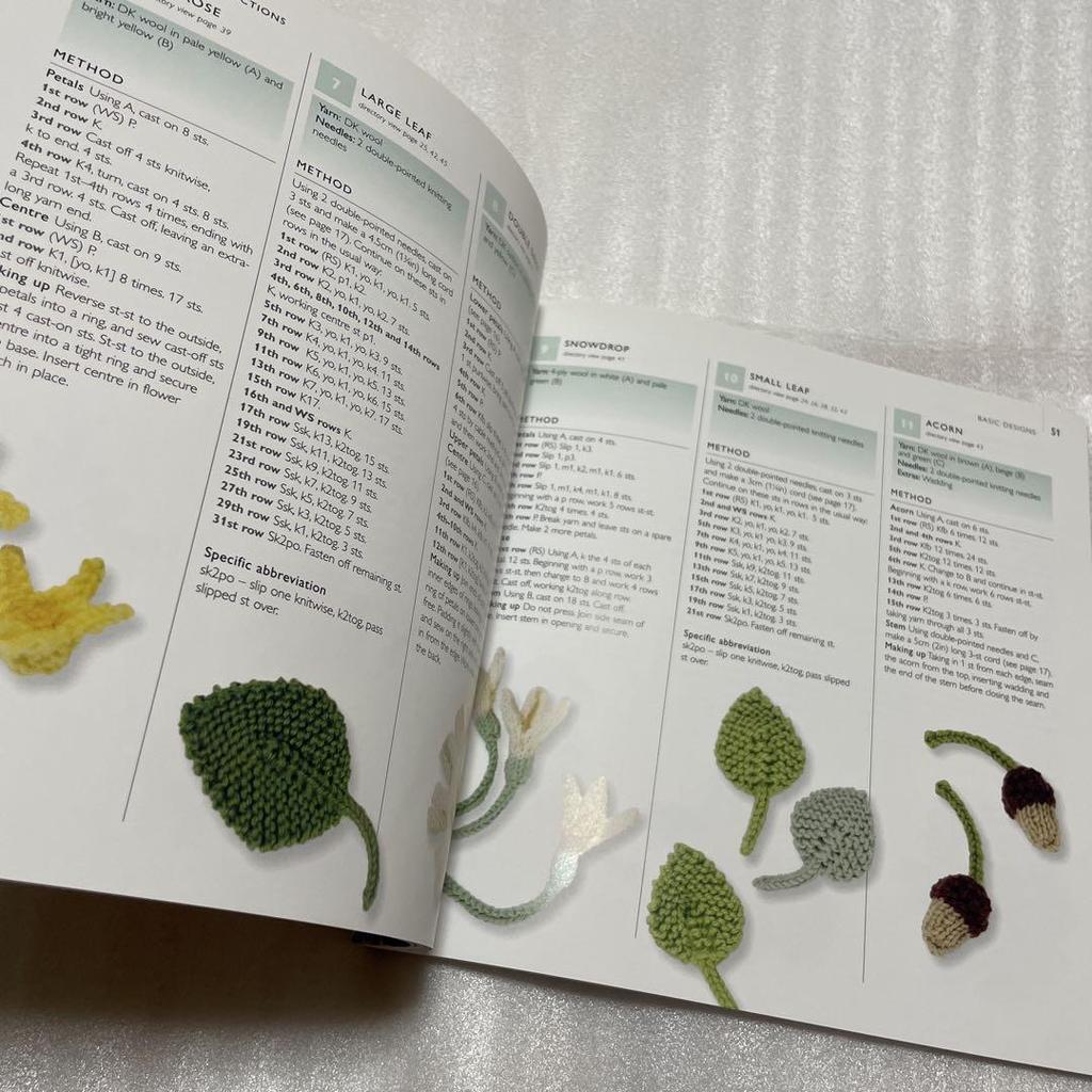 [USED] Two books on crochet and knitting motifs