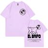 Rapper Quevedo El Baifo Double Sided Graphic T Shirts Unisex Unisex Hip Hop Vintage Summer Tshirt Fashion Casual Oversized Tshirts