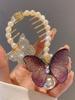 1Pcs Fashion Ancient Temperament Butterfly Tassel Hair Claws For Women Hair Accessories