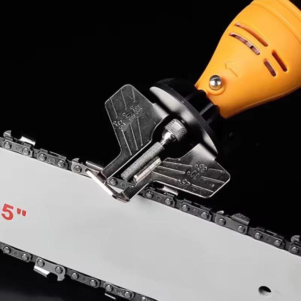 Chainsaw Sharpening Kit Saw Blade Sharpener Chainsaw Grinding Tool Rotary Sharpener Chain Machine Power Tool Accessories