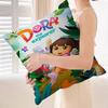 Cartoon D-Dora The E-Explorer Pillow Cover Design Cushion Cover Decor Holiday Decorati