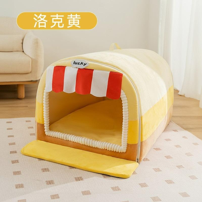 Autumn and Winter Dog Sleep Drawer Kennel Golden Retriever Big Dog Bed Deep Sleep Cat Nest Four Seasons Pet Nest