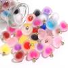 10pcs Acrylic Frosted Heart Beads Multicolor Love Heart Charms Beads For DIY Jewelry Making Bracelets Pendants Earrings Findings