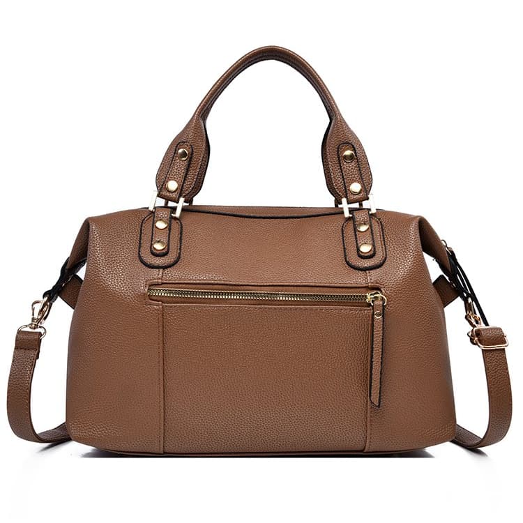 Lychee pattern Boston bag women's carry messenger bag