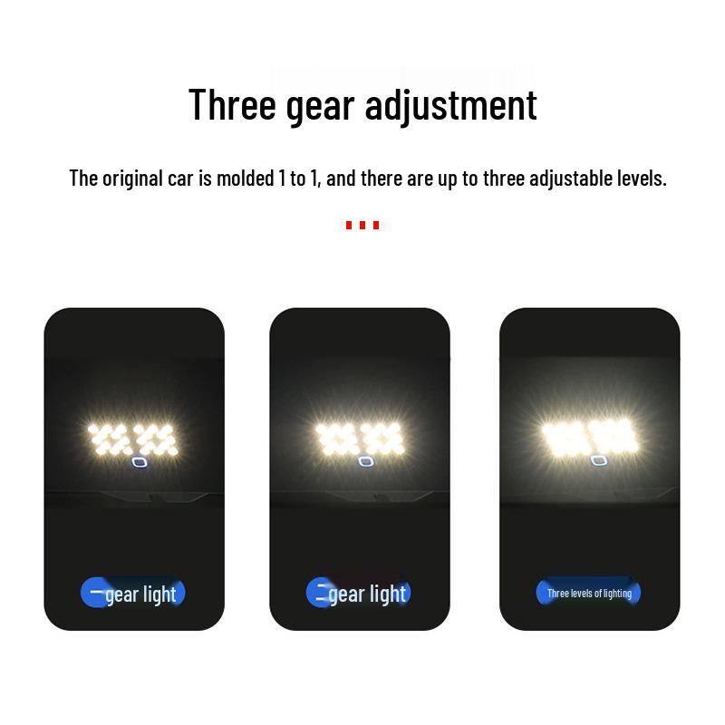 Applicable Lexus LM500 Tailgate Lamp: Special Rear Trunk Add-on In Black, Two-Color Lighting