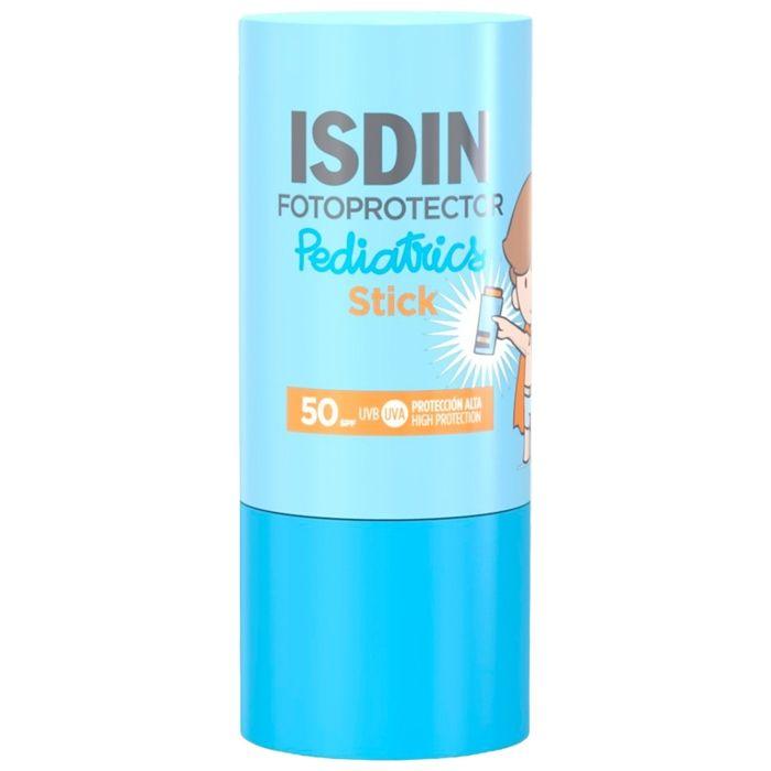 Isdin Fotoprotector Pediatrics Neviditelná tyčinka Ochrana proti slunci Citlivé zóny SPF50 10 g