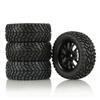 124019 MN90 RC Car Wheel 144001 124018 Climbing Car Wheel Rim Universal 75mm Tires Wheel  For MN99S