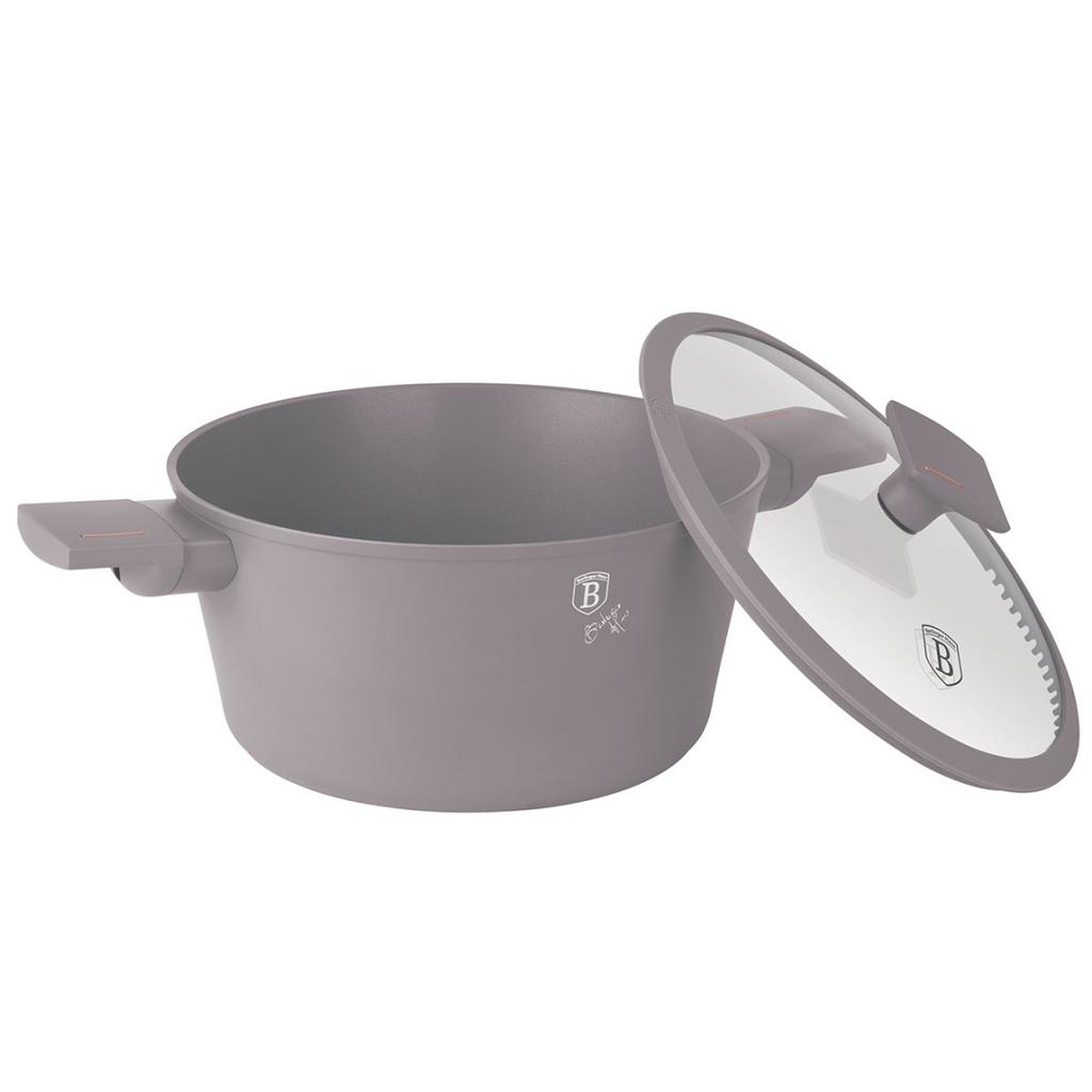 TITAN-TOPF MIT DECKEL 30cm BERLINGER HAUS BH-8103 TAUPE