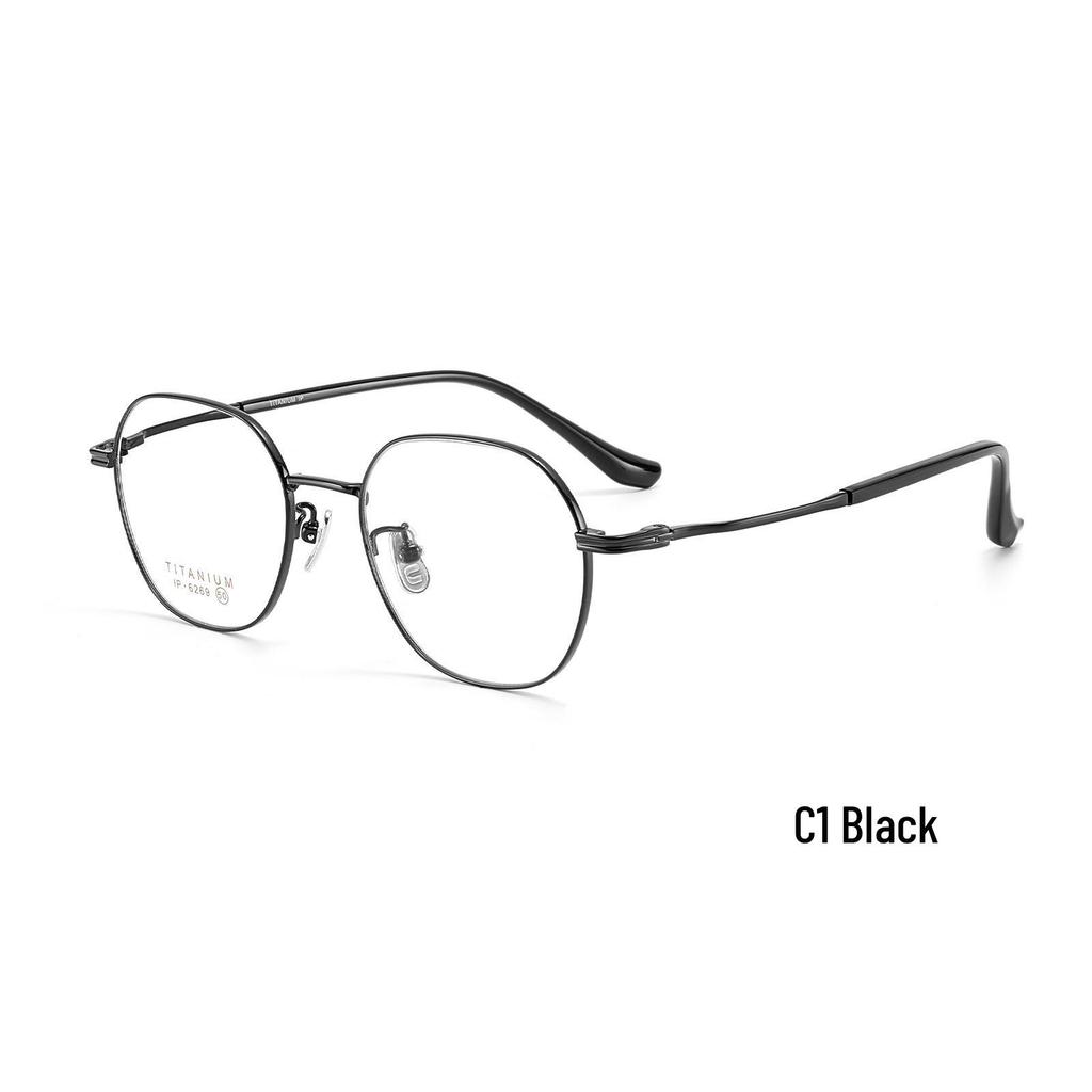 Forest-inspired Oxygen-rich Elegant Pure Titanium Glasses with Gentle, Non-pinching High-elastic Titanium Legs
