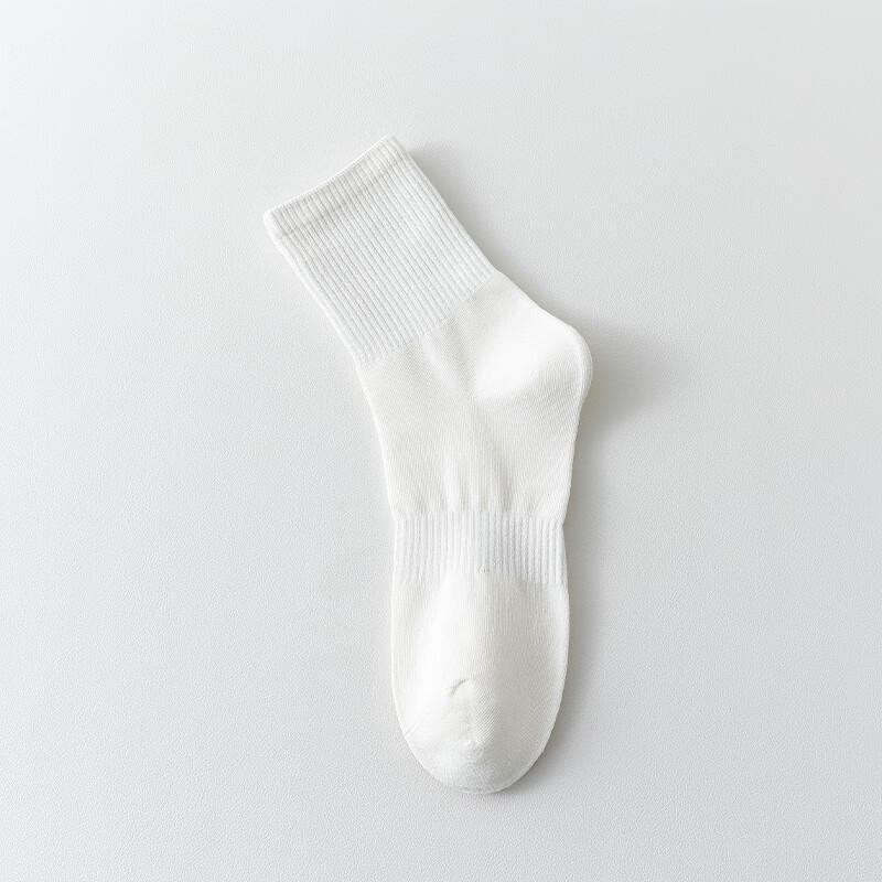 Women s 7A Anti-Odor Thin Cotton Mid-Calf Socks