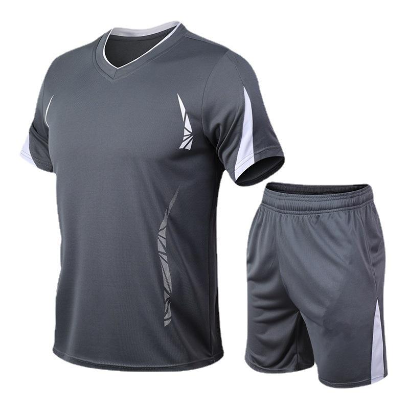 Herr Snabbtorkande Lös Passform Kortärmad Löpar T-shirt - Plus Size Casual Sportkläder