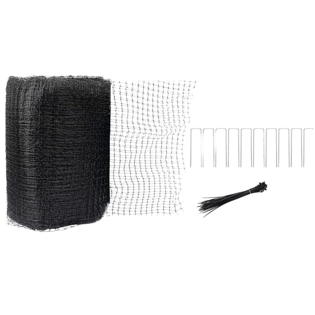1set Garden Temporary Fence Plastic Mesh Roll For Gardens Chicken Coops Deer Dog Enclosures Fence Protection Bird-proof Net