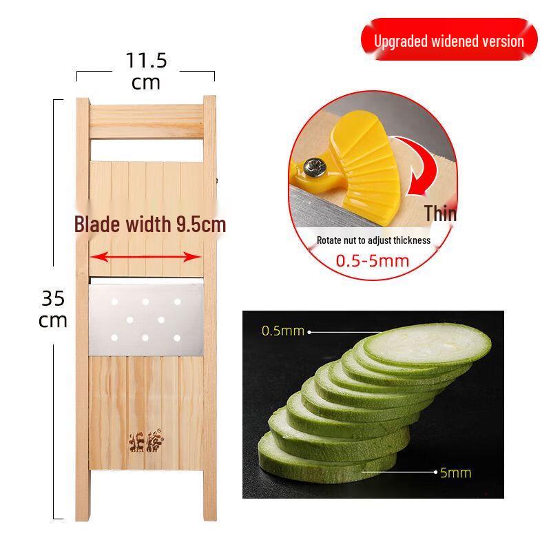 Multi-functional Adjustable Stainless Steel Kitchen Slicer