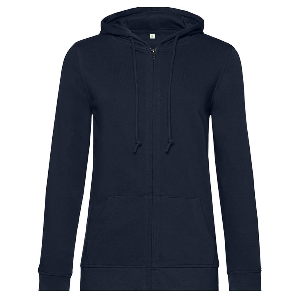 B&C Womens/Ladies Inspire Plain Full Zip Hoodie