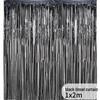 2x1m Children's Party Wedding New Year Laser Rain Silk Door Curtain Decoration