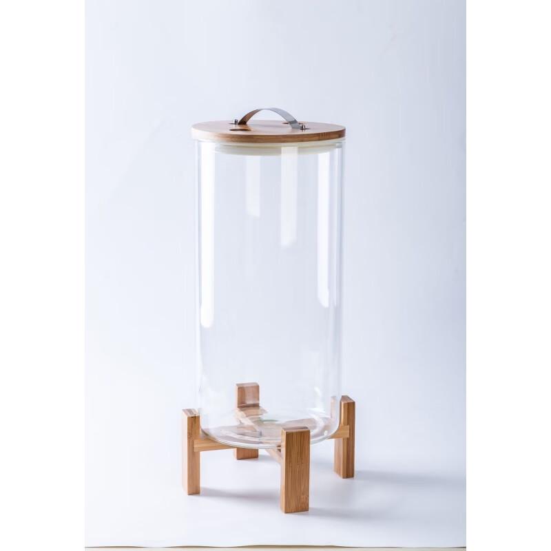 Qianxing Glass Storage Jar with Lid